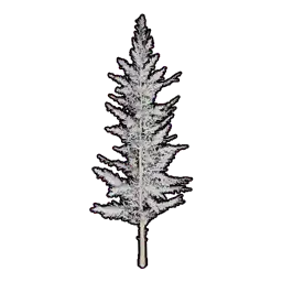 Faux Snowy Greenery C