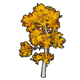 Faux Golden Foliage C