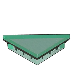 Glass Triangular Foundation