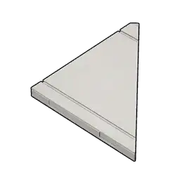 Clean Slanted Triangular Roof