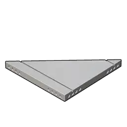 Clean Triangular Roof