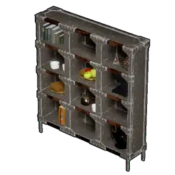 Metal Shelf Set