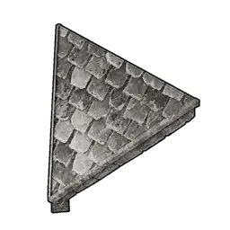 Stone Slanted Corner Roof (Inverted)