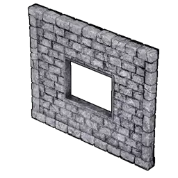 Stone Wall and Window