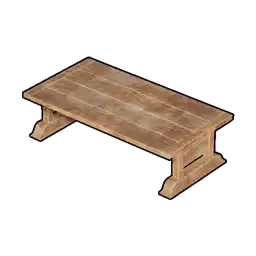 Tidy Square Table