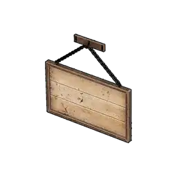 Wall-Mounted Sign
