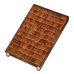 Wooden Slanted Roof