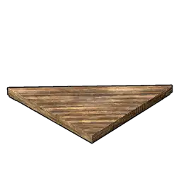 Wooden Triangular Roof